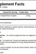 Swanson Lutein Eye and Vision Health 20 mg 60 Softgels