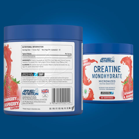 Applied Nutrition Creatine Monohidrat %100 saf mikronize Kreatin 250 gr