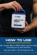 Applied Nutrition Creatine + HMB & Creatine Monohydrate 240g – 30 Servings