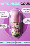 Vitamax Biotin Collagen Keratin Booster with Hyaluronic Acid Msm İnositol Astaxanthin 60 Caps