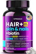 Vitamax Biotin Collagen Keratin Booster with Hyaluronic Acid Msm İnositol Astaxanthin 60 Caps
