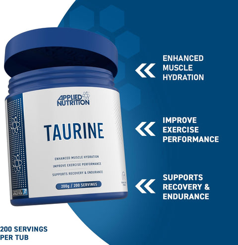 Applied Nutrition Taurine 200 Gram - 200 servis