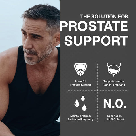 Weider Prime Prostate Health for Men Saw Palmetto Nitric Oxide Boron Selenium 60 Veggie Caps