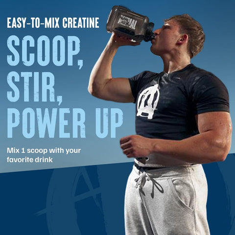 Animal Creatine HMB Powder with Electrolytes for Recovery Daily Energy 30 Servings