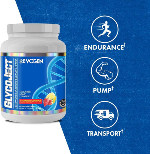 Evogen GlycoJect Karbolyn Super Carb Pump PreWorkout Karbonhidrat Powder 1000 gr