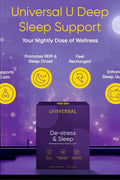 Universal U De-Stress & Sleep Multivitamin Ashwagandha & Theanine & Valerian Root & Melatonin 30 Pill Packs