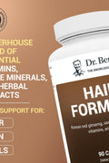 Dr. Berg All-in-One Vitamins for Hair Skin & Nails with Biotin Saw Palmetto DHT Blocker 90 Caps