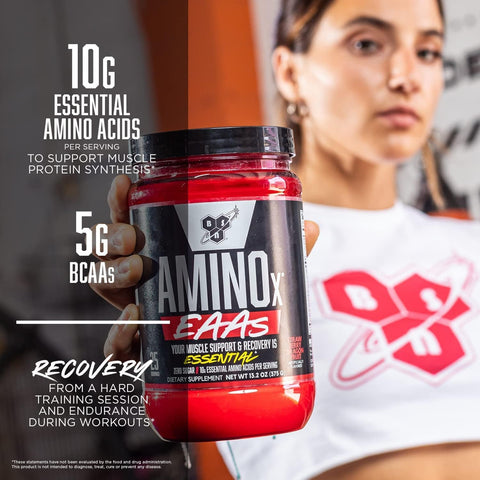 BSN Amino X EAAs Muscle Recovery & Endurance 10g Essential Amino Acids 375 Gr