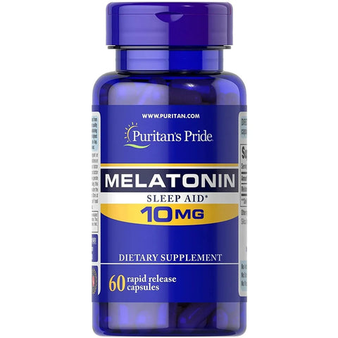 Puritan's Pride Melatonin Sleep 10 mg 60 Capsules
