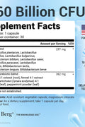 Dr. Berg Probiotic Digestive Health Lactobacillus 60 Billion CFUs 30 Caps