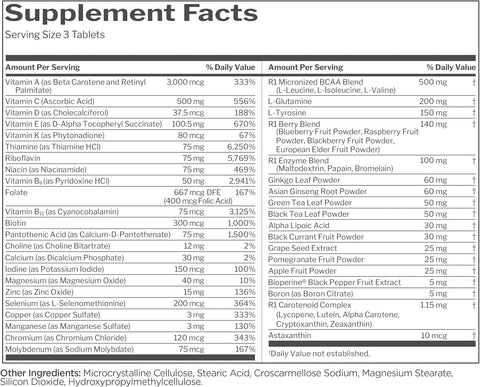 Rule 1 Men's Multivitamin 90 Tablet