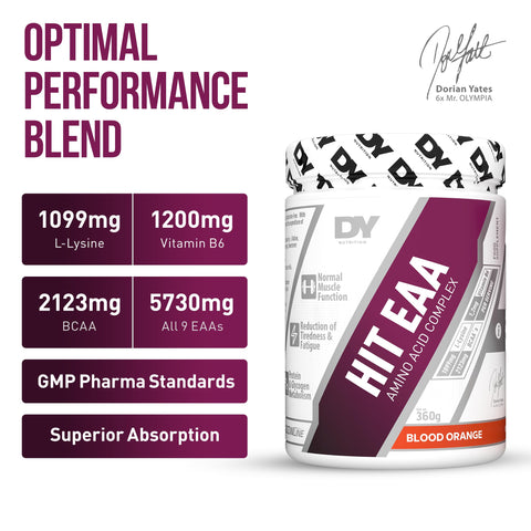 DY NUTRITION Dorian Yates HIT EAA AMINO ACID COMLEX 300 GR