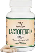 DOUBLE WOOD Lactoferrin Bioferrin Immune Support 250mg 60 Caps