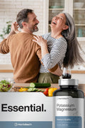 Horbäach Potassium Magnesium Premium Quality Non-GMO & Gluten Free 240 Caps