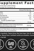 Force Factor Supreme Shilajit, Premium Himalayan Shilajit Trace Mineral Immune Health 60 Chews
