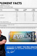 Evogen EVP-AQ Liquid Glycerol Muscle Volumizer PreWorkout for Pumps Vascularity Hydration 473 ml