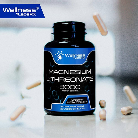 Wellnees Labs Liposomal Magnesium(Magnezyum) L-Threonate Sleep 3000mg – 120 Capsules