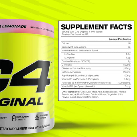 Cellucor C4 Original PreWorkout Powder 30 Servis
