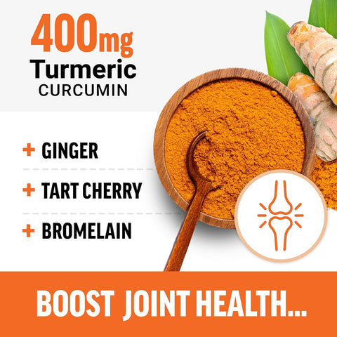 Force Factor Better Turmeric 400mg with Black Pepper & Ginger 60 Turmeric Chews