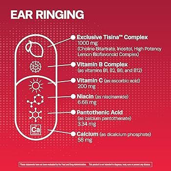Lipo Flavonoid Ear Ringing Pantothenic Acid + Niacin+İnositol 150 Caps (Kulak çınlaması)