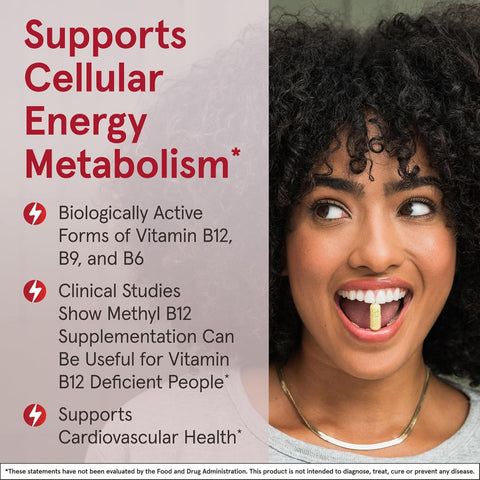 Jarrow Formulas Methyl B-12 1000 Mcg and Methyl Folate 400 Mcg