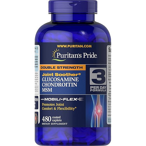 Puritan's Pride glucosamine chondroitin msm Collagen Join Bone support120 Caps