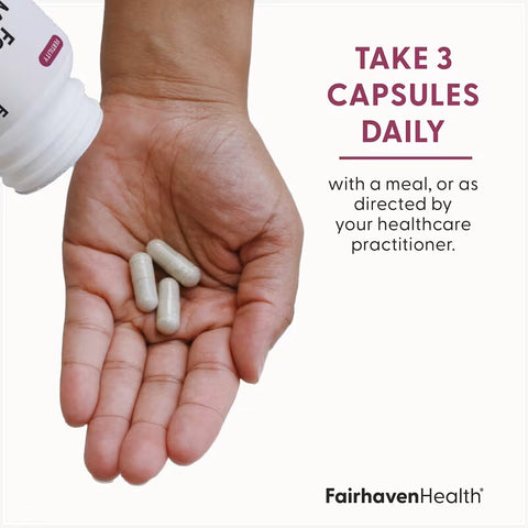 Fairhaven Health FertilAid Multivitamin For Women With methylfolate vitex, & red clover 90 Capsules