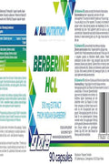 Allnutrition Berberine Hcl Plus Glucose Support 90 Caps