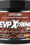 Evogen EVP Xtreme NO PreWorkout Pump Mental Focus Iced Mocha Coffee 40 Servings
