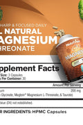 Nutrivein Magtein Magnesium L-Threonate Glycinate Taurate Brain Sleep Mood Recovery 2207 mg 90 Caps