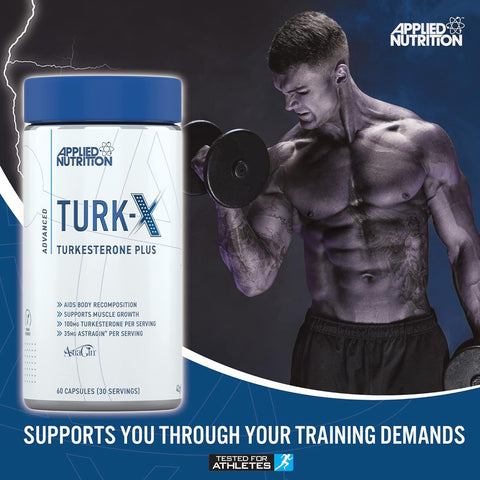 Applied Nutrition Turk-X | Turkesterone Plus Gh 1000 mg 60 Caps