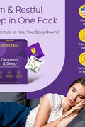 Universal U De-Stress & Sleep Multivitamin Ashwagandha & Theanine & Valerian Root & Melatonin 30 Pill Packs