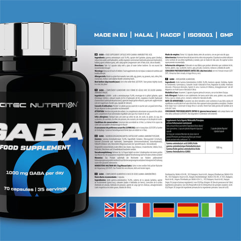 Scitec GABA 1000 mg (70 caps)