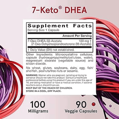 Jarrow Formulas 7-Keto Dhea 100 Mg 90 Veggie Capsul