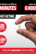 FORCE FACTOR Nitric Oxide Booster Fast-Acting L-Arginine Citrulline Maximize Muscle Pumps 120 Caps