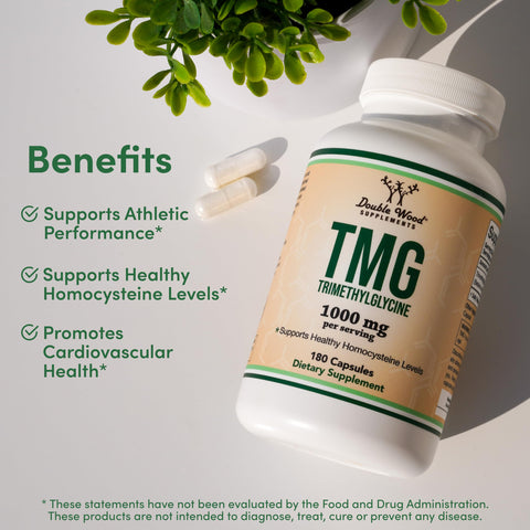 DOUBLE WOOD Tmg Trimethylglycine 1000mg 180 Capsul