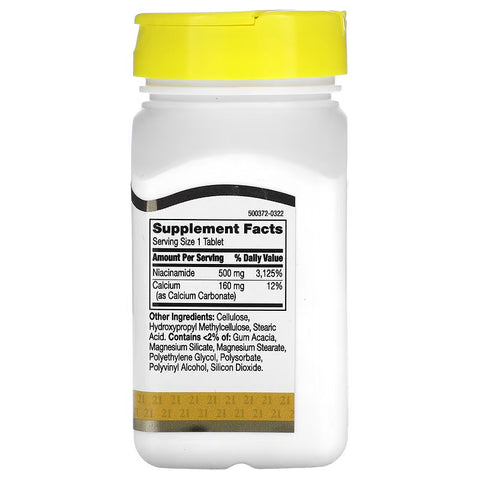 21ST Century Prolonged Release Energy Support Niacinamide 500 Mg 110 Tablet (NON-FLUSH)
