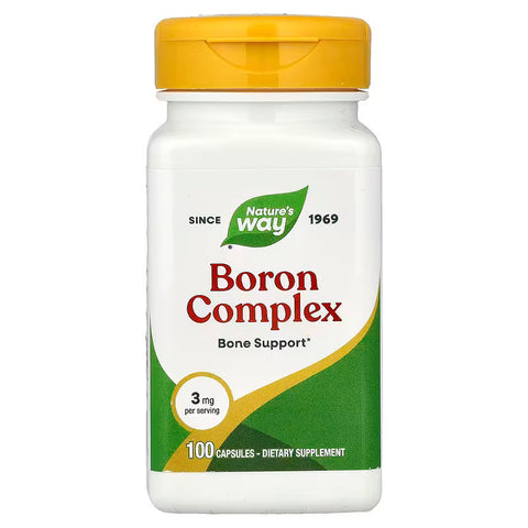 Nature's Way Boron Complex Supports Bone Health 100 Caps