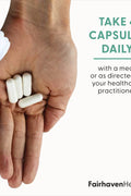 Fairhaven Health Vitamin B Myo-Inositol 2,000 mg 120 Caps