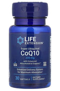 Life Extension Super Kaneka Ubiquinol CoQ10 with Enhanced Mitochondrial Support Shilajit fulvic 200 mg 30 Softgels