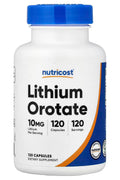 Nutricost Lithium Orotate 10 mg 120 Capsules