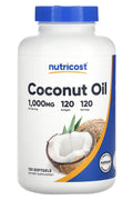 Nutricost Extra Virgin Coconut Oil 1,000 mg 120 Softgels