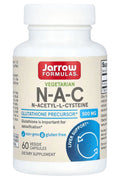 Jarrow Formulas Vegetarian N-Acetyl Cysteine NAC 500 mg 60 Veggies Caps