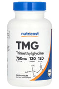 Nutricost TMG Trimethylglycine Betaine Anhydrous 750 mg 120 Capsules