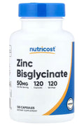 Nutricost Zinc Bisglycinate 50 mg 120 Capsules