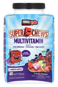 Force Factor Kids Super Chews Multivitamin Cherry Strawberry Watermelon Grape 60 Soft Chews