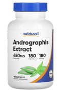 Nutricost Andrographis Extract 450mg 180 Vegetarian Capsules