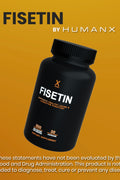 HUMANX Fisetin Cognitive support 500mg - 98% Pure Fisetin 30 Caps