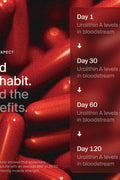 Timeline Mitopure Urolithin A Healthy Aging and Cellular Longevity 60 Softgels