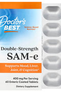 Doctor's Best SAM-e 400 mg 60 Liver , Joint , Cognition Brain & Cognitive Enteric Coated Tablets